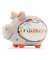 Spardose Schwein (klein) 101656 , "Wolken/Sterne/Schriftzug Tr&auml;umerei"
