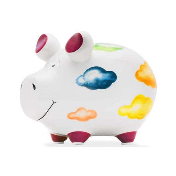 3 Stück KCG Spardose Schwein (klein) 101726 , Motiv Wolkenkuckucksheim 4260185597276 KCG