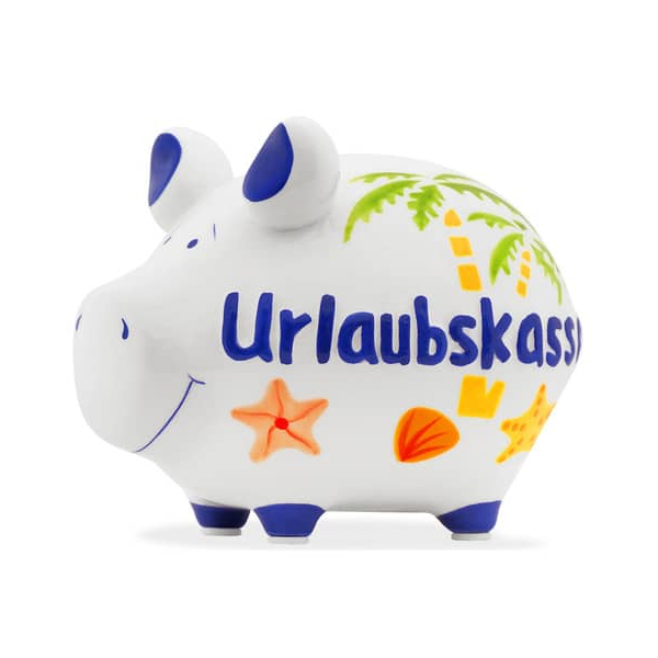 3 Stück KCG Spardose Schwein (klein) 101729 , Urlaubskasse 4260185597351 KCG