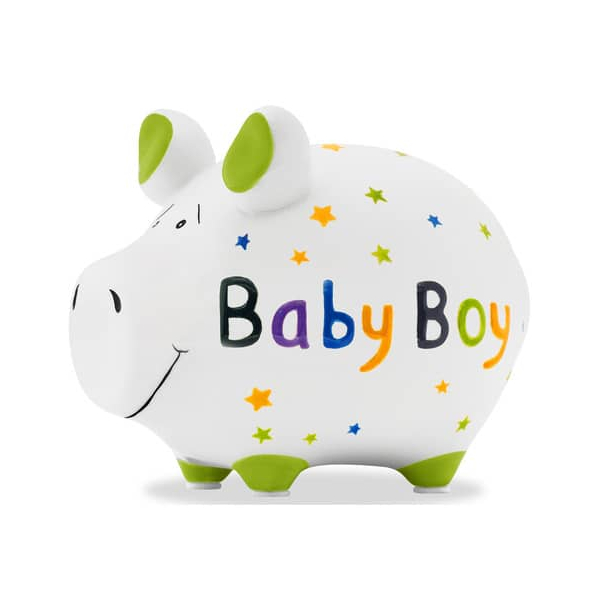 3 Stück KCG Spardose Schwein (klein) 101764 , Baby Boy 4260185597535 KCG