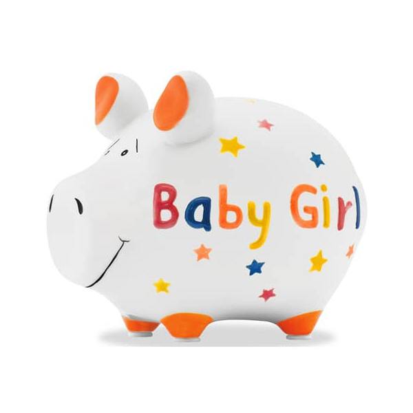 3 Stück KCG Spardose Schwein (klein) 101765 , Baby Girl 4260185597559 KCG
