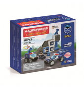 MAGFORMERS 278-55 Amazing Police Set Bausatz