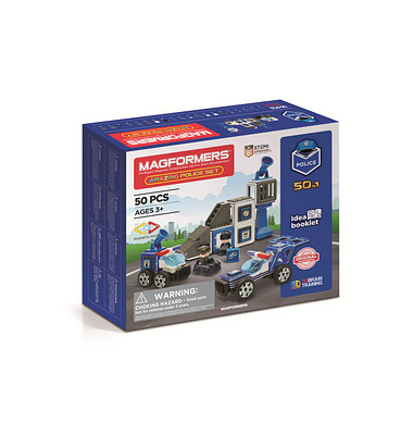 MAGFORMERS 278-55 Amazing Police Set Bausatz MAGFORMERS 278-55 Amazing Police Set Bausatz
