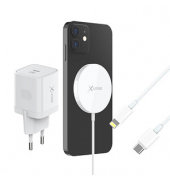 Wireless Magnetic Starter Set Induktive Ladestation weiß 1,0 m, 15 Watt