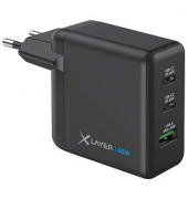 XLAYER Powercharger 65W Ladeadapter schwarz, 65 Watt