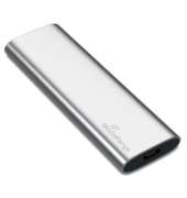 externes USB Type-C® Laufwerk SSD - 240 GB, silber