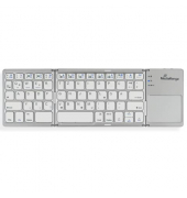 MediaRange MROS133 Tastatur kabellos silber