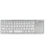 MediaRange MROS133 Tastatur kabellos silber