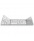 MediaRange MROS133 Tastatur kabellos silber