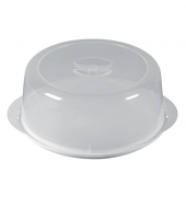 Serviertablett mit Frischhaltehaube
