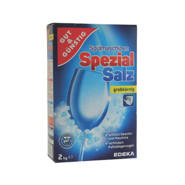 4311536956126 - Regeneriersalz - 2 kg grob 4311536956126 Gut & Günstig 2 Kilogramm