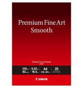 Fotopapier Premium Fine Art Smooth 1711C001, A4, für Inkjet, 310g weiß