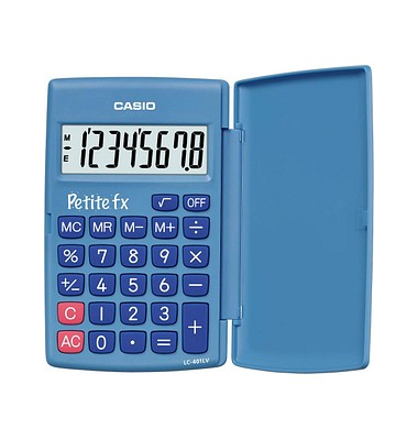 CASIO Petite FX Taschenrechner blau