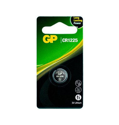 GP Knopfzelle CR1225 3,0 V