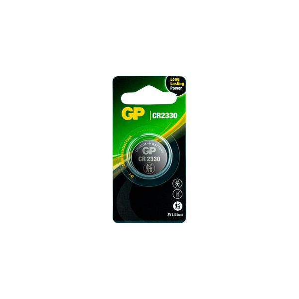 4891199205316 - CR 2330 GP - Lithium-Knopfzelle 3 V 260 mAh 23x30 mm 4891199205316 - CR 2330 GP - Lithium-Knopfzelle 3 V 260 mAh 23x30 mm