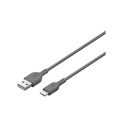 GP USB 2.0 A/USB C Kabel 1,0 m grau