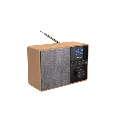 PHILIPS TAR5505/10 Radio braun, silber