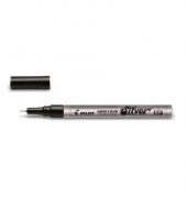 Lackmarker SUPER COLOR, 4060054, Stift, silber, 0,5mm Finelinerspitze