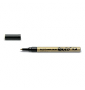 Lackmarker SUPER COLOR, 4070053, Stift, gold, 1mm Rundspitze
