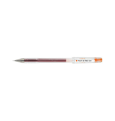 PILOT G-Tec C4 0.4 Gelschreiber transparent 0,4 mm