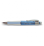 Druckbleistift Véga, H-145-V-L, blau/transparent, 0,5mm, HB