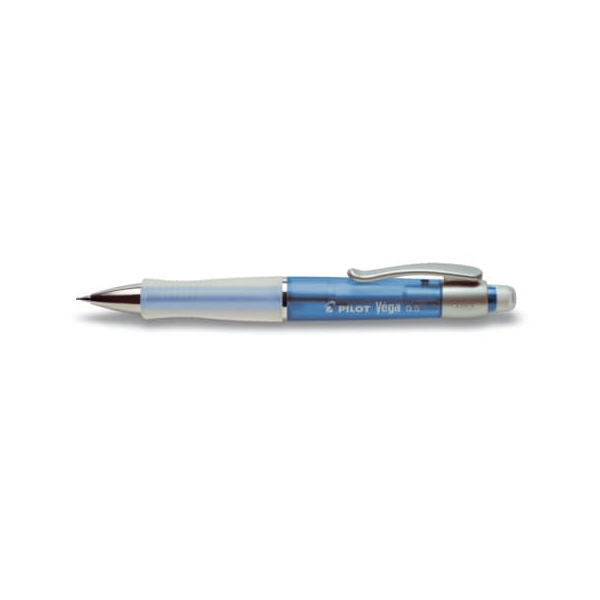 12 Stück Pilot Druckbleistift Véga, H-145-V-L, Härte HB, 0,5mm, blau/transparent 4902505237737 Pilot
