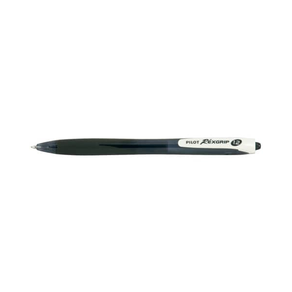 10 Stück Pilot Kugelschreiber Rex Grip BEGREEN BRG-10B-BB-BG, schwarz, B, nachfüllbar 4902505413667 Pilot