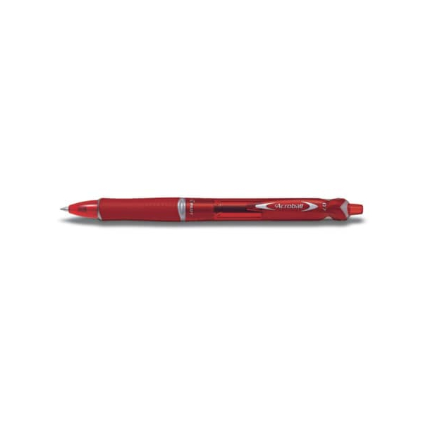 10 Stück Pilot Kugelschreiber Acroball Begreen BAP-15F-R-BG 2066702, rot, 0,3mm, nachfüllbar 4902505424083 Pilot