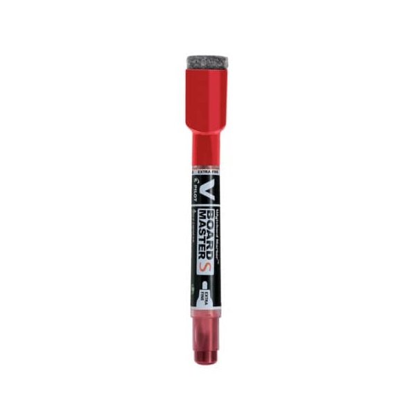 10 Stück Pilot Boardmarker V-Board Master S BeGreen, 5085702, rot, 1,3mm Rundspitze 4902505512612 Pilot