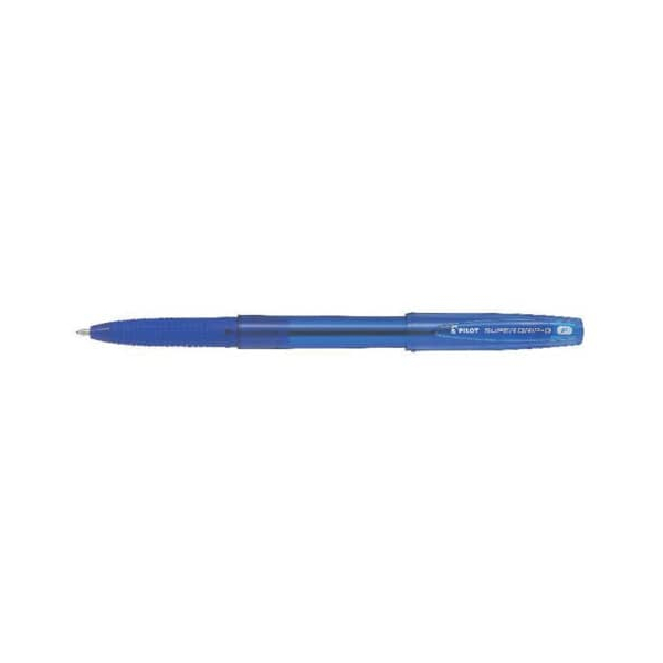 12 Stück Pilot Kugelschreiber SUPER GRIP G BPS-GG-F-L 2031003, blau, 0,3mm, nachfüllbar 4902505524226 Pilot