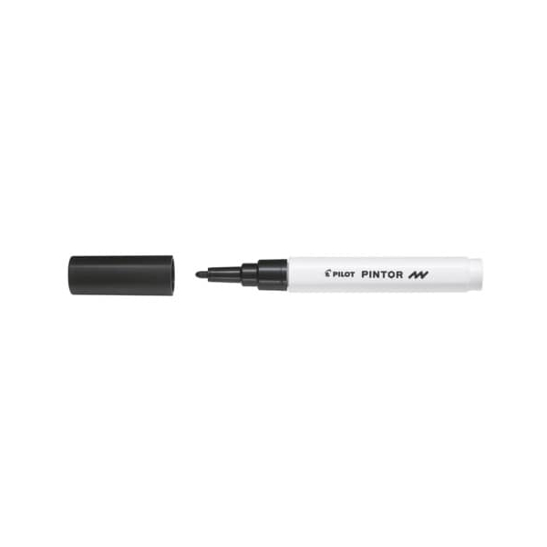 6 Stück Pilot Kreativmarker Pintor F schwarz 4902505541421 Pilot