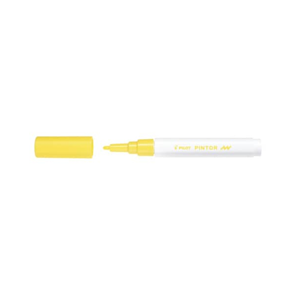 6 Stück Pilot Kreativmarker Pintor F gelb 4902505541490 Pilot