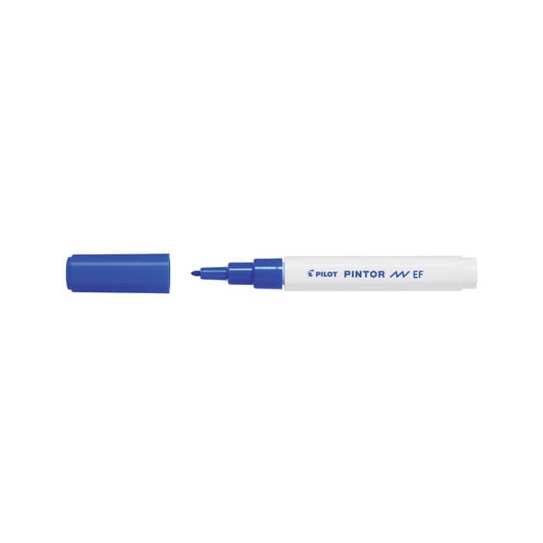 6 Stück Pilot Kreativmarker Pintor EF blau 4902505556517 Pilot