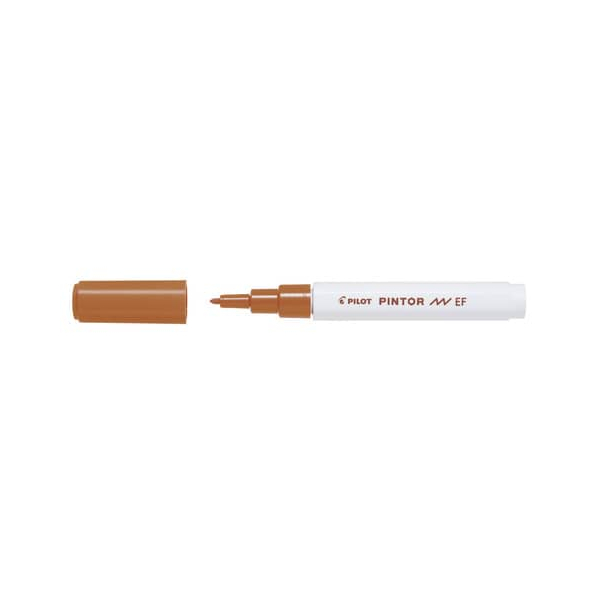 6 Stück Pilot Kreativmarker Pintor EF braun 4902505556548 Pilot