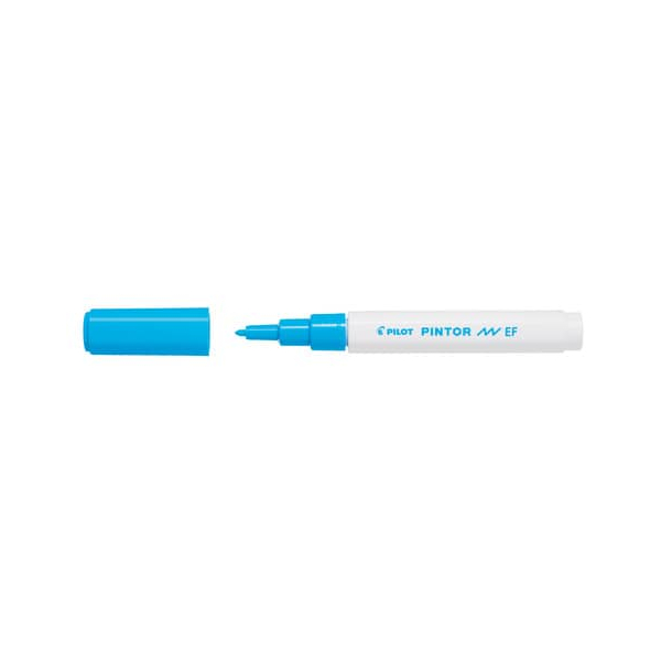 6 Stück Pilot Kreativmarker Pintor EF hellblau 4902505556609 Pilot