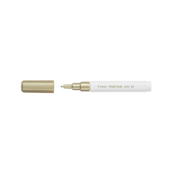 6 Stück Pilot Kreativmarker Pintor EF gold 4902505556678 Pilot