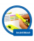 Textmarker FriXion light natural, SW-FL-GY, grau, 3,8mm Keilspitze