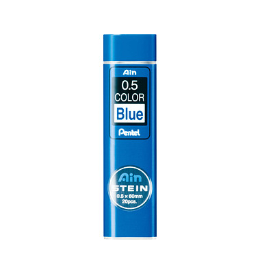 Druckbleistiftminen Ain Stein C275-BL, C275-BL, 20x blau, 0,5mm, k.A.