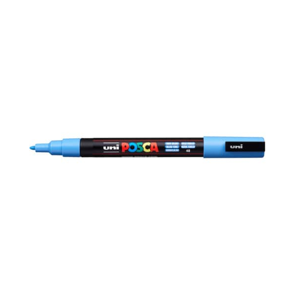 6 Stück UNI-POSCA Pigmentmarker himmelblau 4902778036822 UNI-POSCA