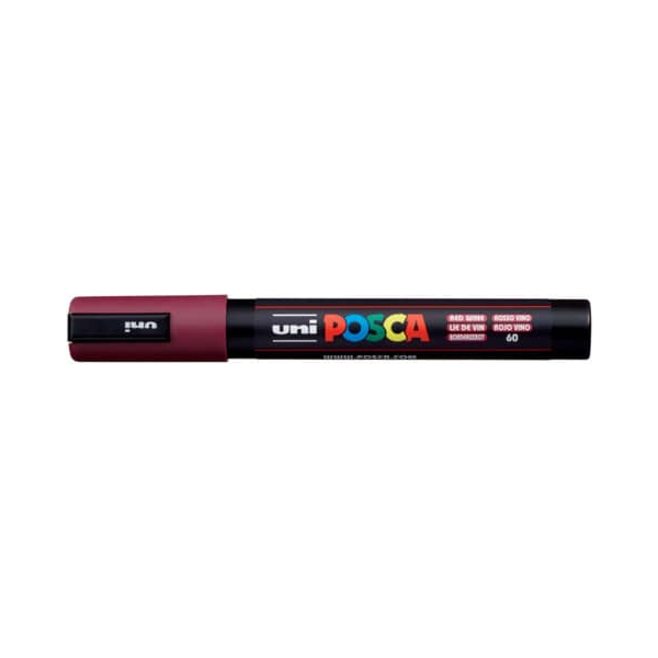 uni-ball Pigmentmarker UNI POSCA weinrot 182526 4902778107485 uni-ball