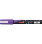 Kreidemarker uni Chalk PWE-5M, 186236, violett, 1,8-2,5mm Rundspitze