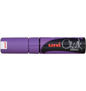 Kreidemarker Uni Chalk PWE-8K, 186436, violett, bis 8mm Keilspitze