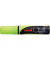Kreidemarker Uni Chalk PWE-17K, 186607, gelb, 15mm Keilspitze