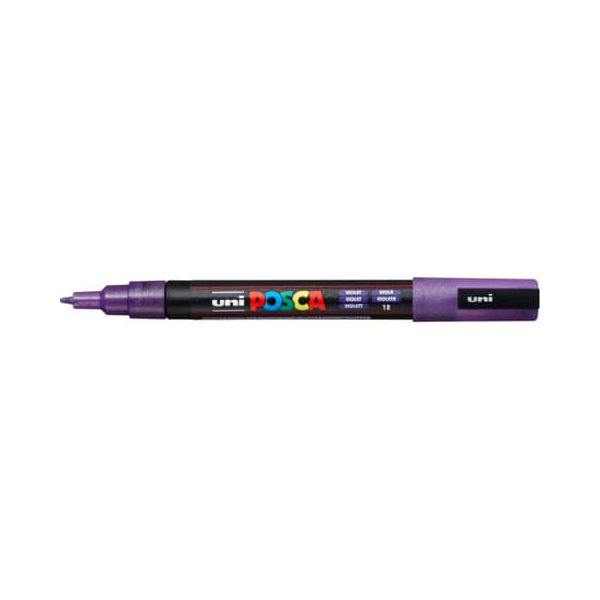 4902778197998 - Marker - 09 - 13 mm Glitter violett 4902778197998 UNI-POSCA