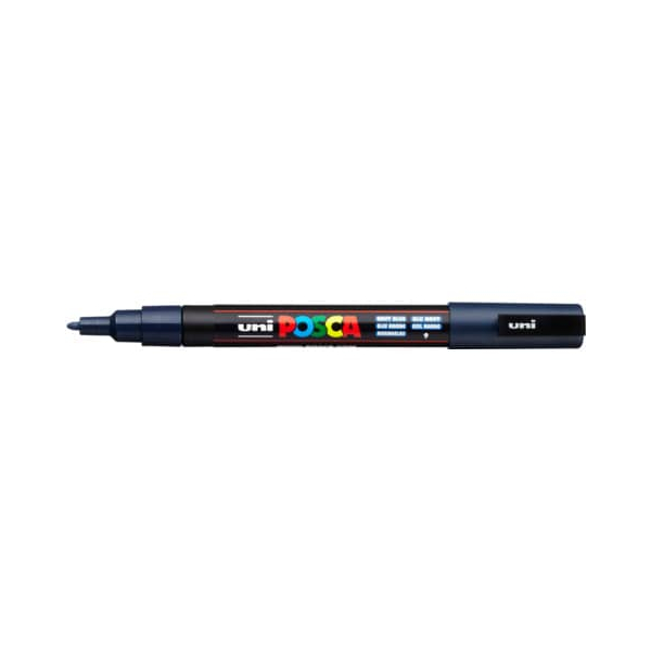 6 Stück UNI-POSCA Pigmentmarker marineblau 4902778202302 UNI-POSCA