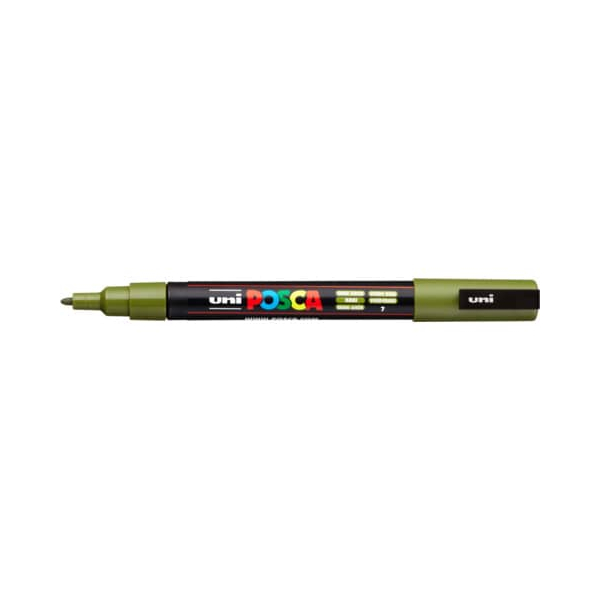 6 Stück UNI-POSCA Pigmentmarker khakigrün 4902778202326 UNI-POSCA