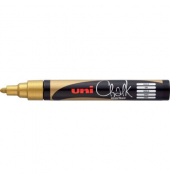 Kreidemarker Uni Chalk - 1,8 - 2,5 mm, gold
