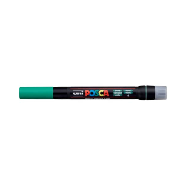 5 Stück UNI-POSCA Tuschestift grün 4902778559734 UNI-POSCA