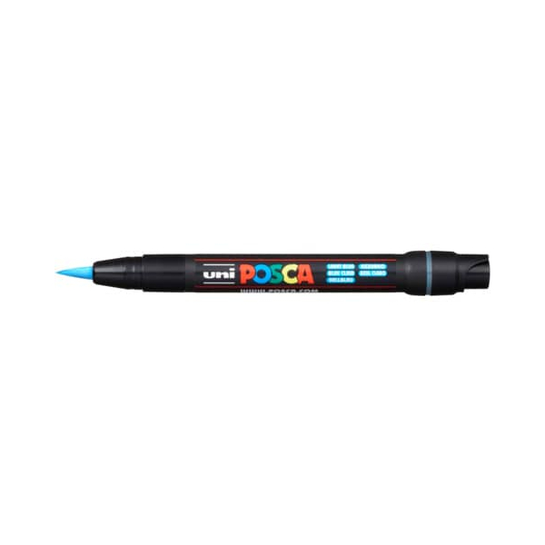 5 Stück UNI-POSCA Tuschestift hellblau 4902778559741 UNI-POSCA