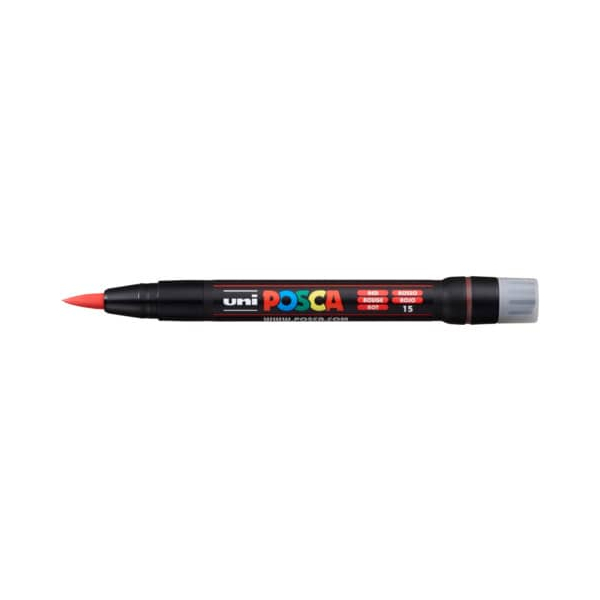 5 Stück UNI-POSCA Tuschestift rot 4902778559772 UNI-POSCA